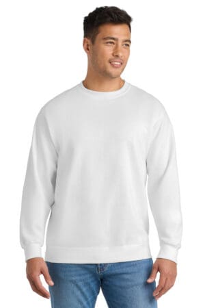 Port & Co  Essential Fleece Crewneck Sweatshirt. PC90