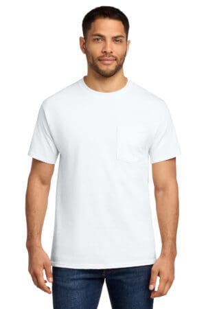Port & Co  Tall Essential Pocket Tee. PC61PT
