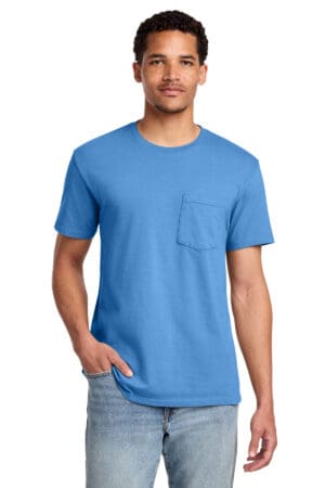 Port & Co  Beach Wash ® Garment-Dyed Pocket Tee. PC099P