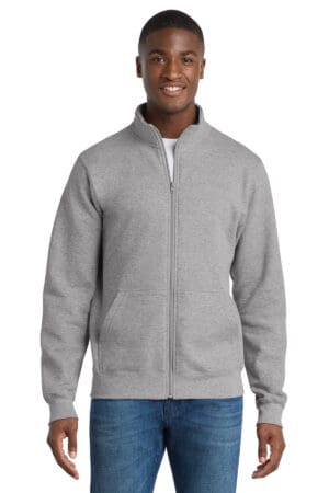 Port & Co  Core Fleece Cadet Full-Zip Sweatshirt PC78FZ