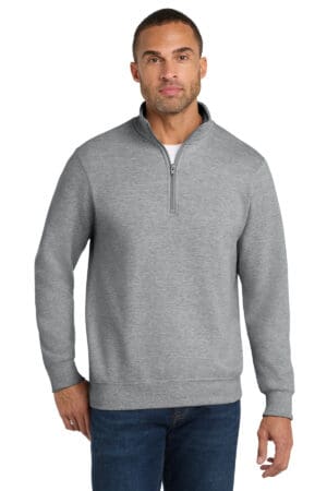 Port & Co  Fan Favorite Fleece 1/4-Zip Pullover Sweatshirt. PC850Q