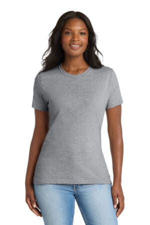 Port & Co  Women's Core Blend Tee. LPC55