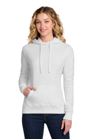 Port & Co  Women's Core Fleece Pullover Hooded Sweatshirt LPC78H