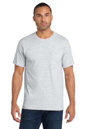 Port & Co  Core Cotton Pocket Tee. PC54P