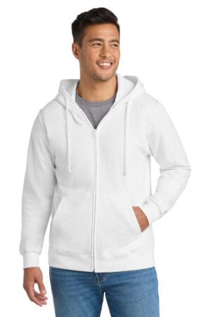 Port & Co  Fan Favorite Fleece Full-Zip Hooded Sweatshirt. PC850ZH