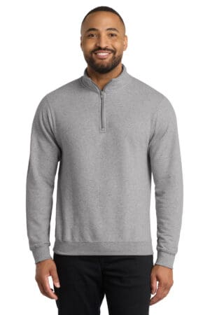 Port & Co  Core Fleece 1/4-Zip Pullover Sweatshirt PC78Q