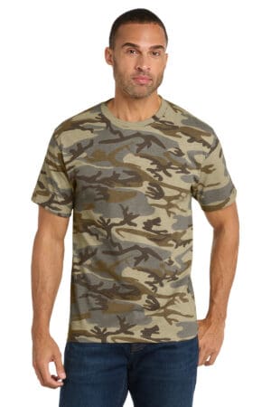 Port & Co  Core Cotton Camo Tee. PC54C