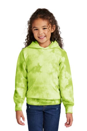 Port & Co  Youth Crystal Tie-Dye Pullover Hoodie PC144Y